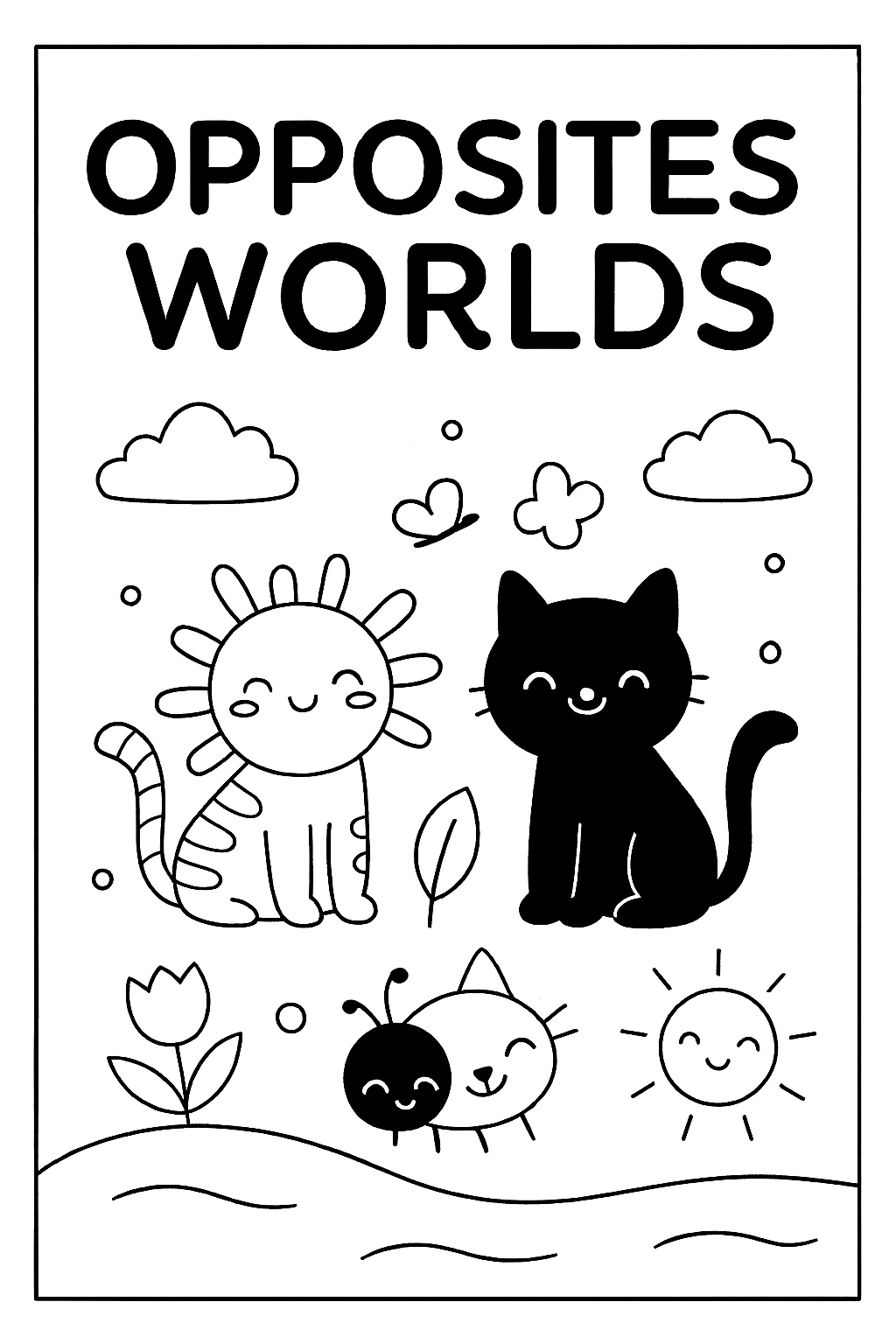 Opposite Wolds Coloring Book