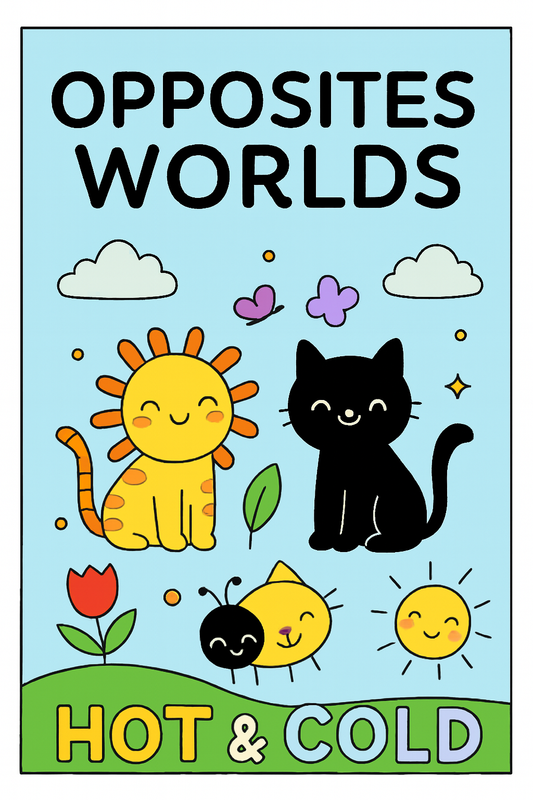 Opposite Wolds Coloring Book