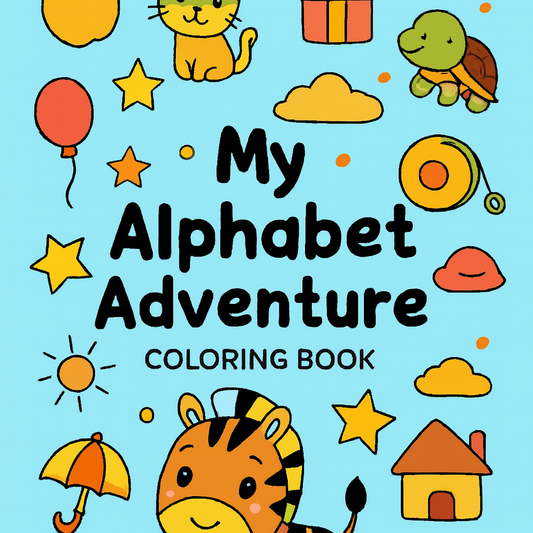 My Alphabet Adventure Coloring book